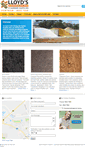 Mobile Screenshot of lloydsearthmovingandgardensupplies.com.au